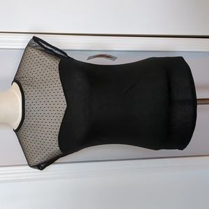 Dot Mesh Top